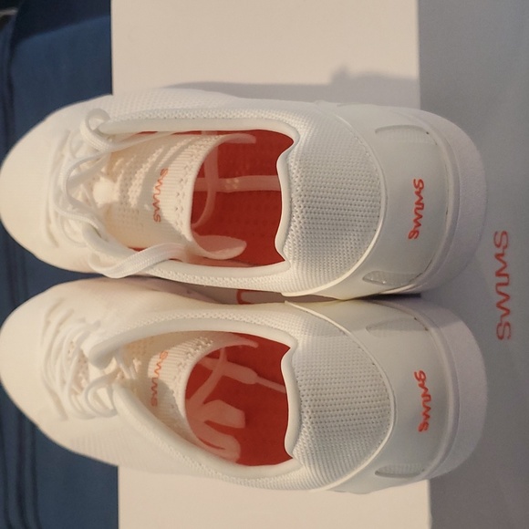 Swims sneakers white mesh material brand new - Picture 3 of 4